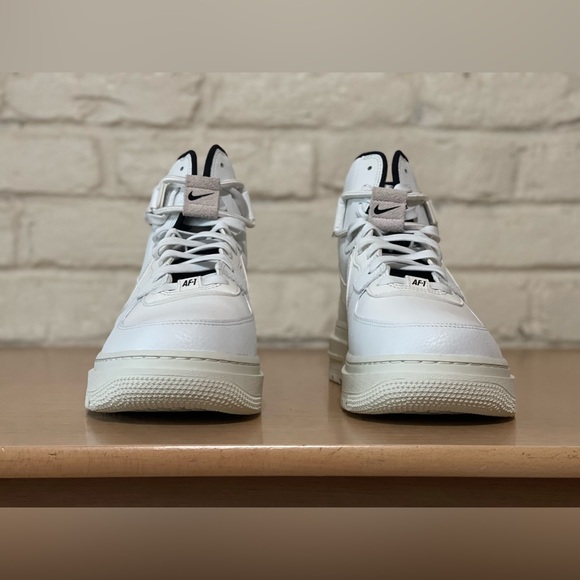 Nike Air Force 1 High UT 2.0 Summit White Black Women 11/Men 9.5 AF1 DC3584-100 - Picture 5 of 10